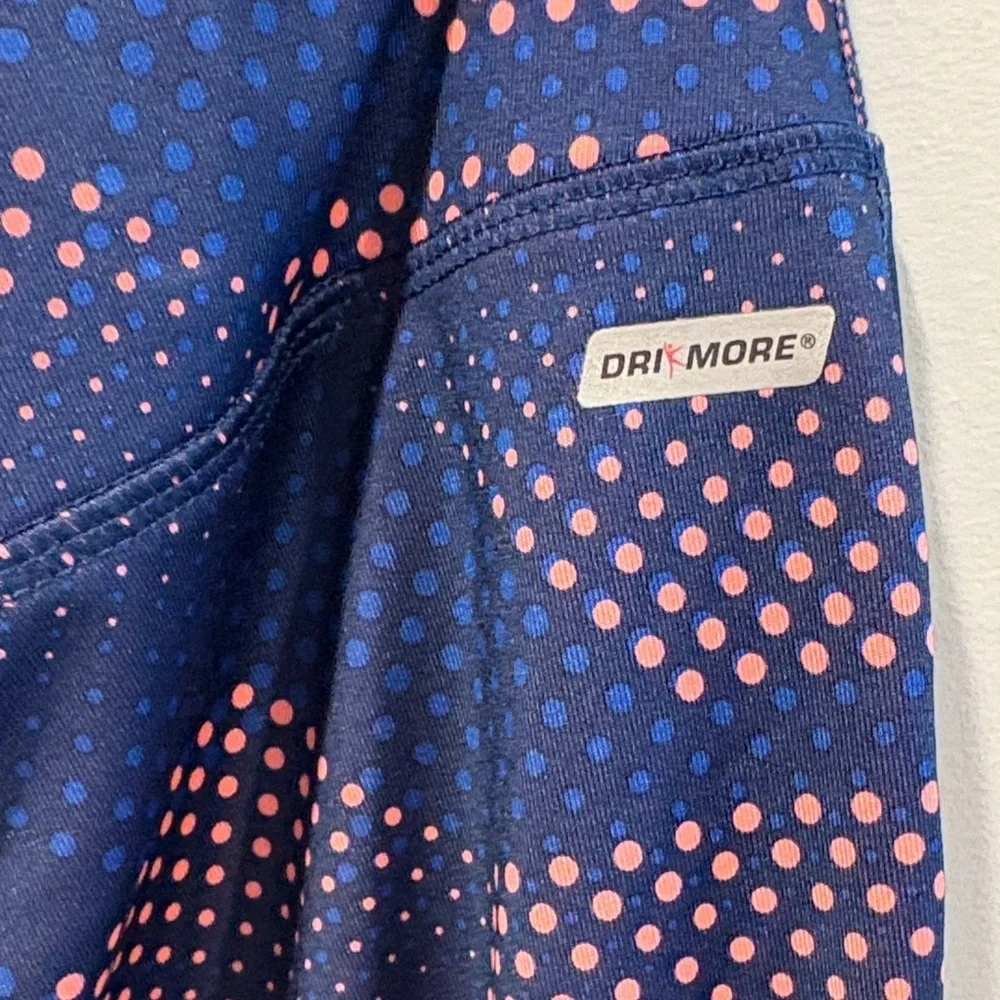 NWOT Dansk Blue and Pink Patterned Leggings